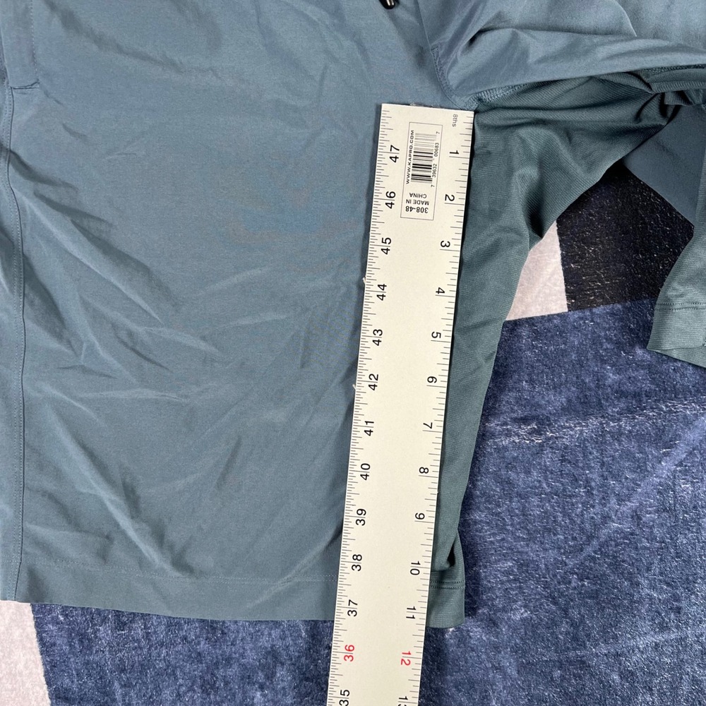 Lululemon Mens T.H.E. Short Teal Blue Green Size Medium Activewear - Picture 6 of 8